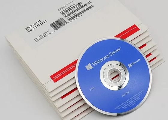 El OEM auténtico 2016 del DVD del servidor de Microsoft Windows 64 mordió la versión multilingüe