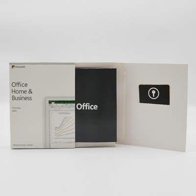 Auténtico en línea activar ms Office Home y la caja multi de la venta al por menor de la lengua del negocio 2019